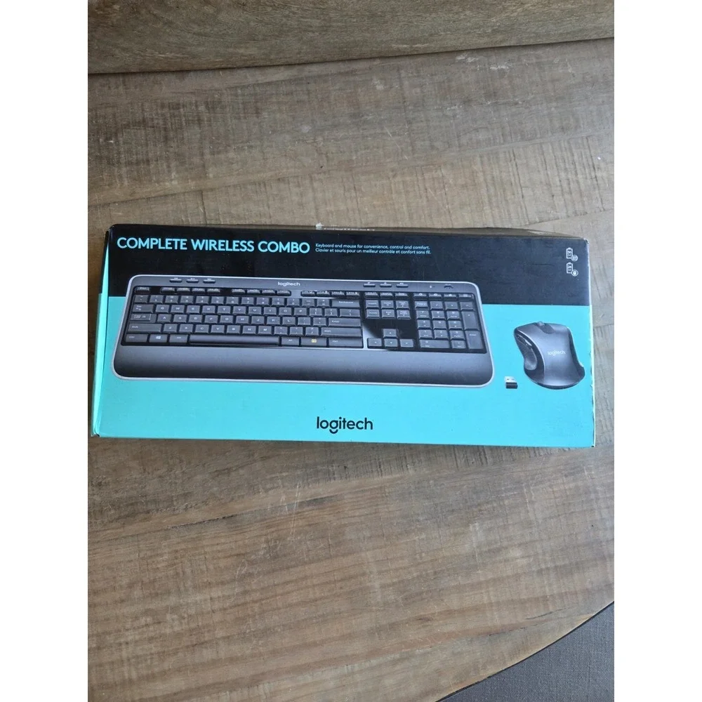 Logitech MK520 Wireless Keyboard and Mouse Bundle M510 Mouse Works Batteries INC